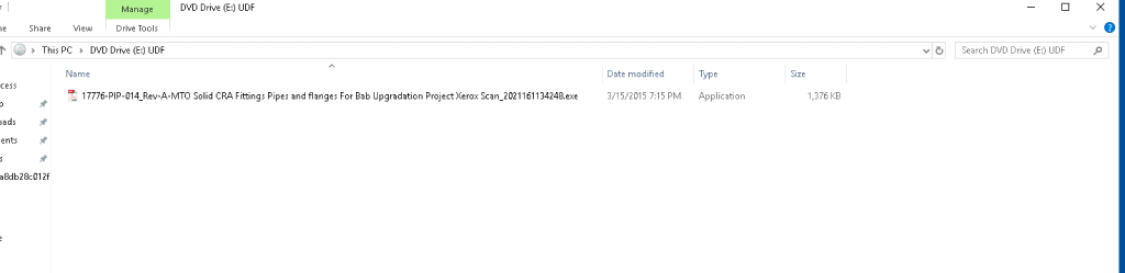 Mounted disk image file with malicious Snake Keylogger binary masquerading as PDF.