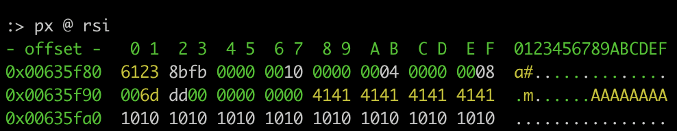 Decrypted command