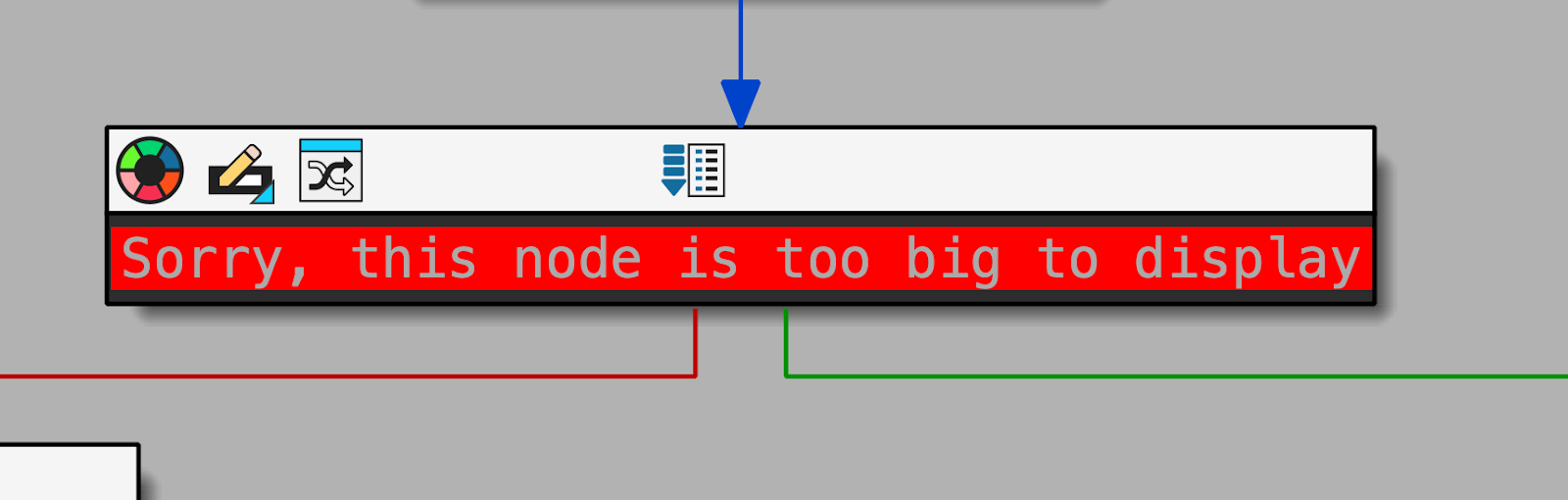 Collapsed Node in IDA