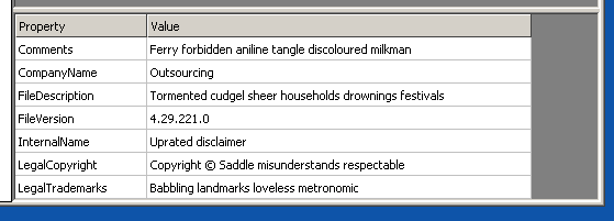 Junk Metadata